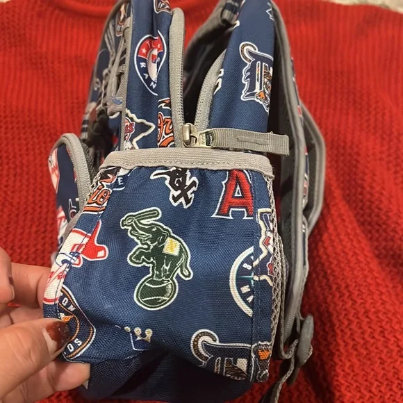Pottery Barn mini BASEBALL MLB backpack